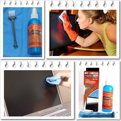 Kit-Limpeza HARD LINE (Monitores LCD, Notebook, Celulares, C